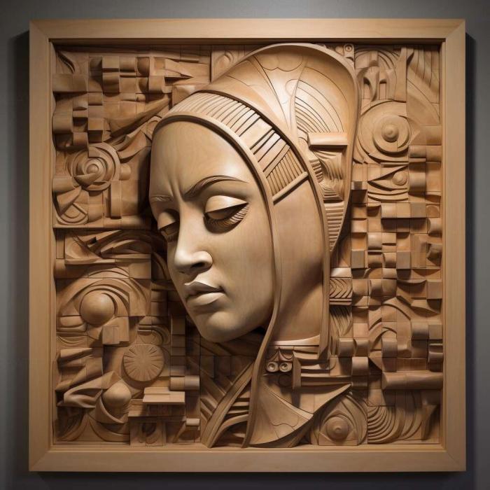 نموذج ثلاثي الأبعاد لآلة CNC 3D Art 